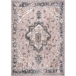 NuLOOM Sasha Machine Washable Medallion Area Rug -Home Furnishing Store GUEST 3adb11a2 8a3c 4618 aabf 4656c2abdf78