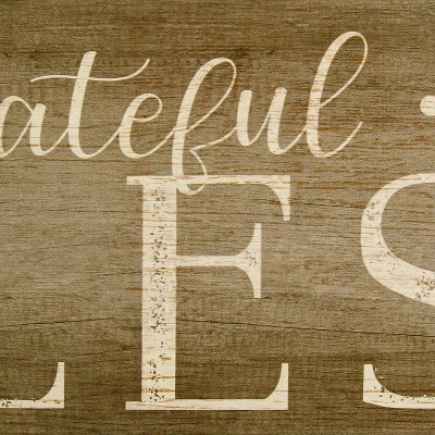 Grateful Thankful Blessed Wall Art - Stratton Home Decor 2 Grateful Thankful Blessed Wall Art - Stratton Home Decor - Image 2