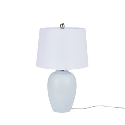 23" Farmhouse Ceramic Urn Pot Table Lamp - Nourison 13 23" Farmhouse Ceramic Urn Pot Table Lamp - Nourison - Image 13