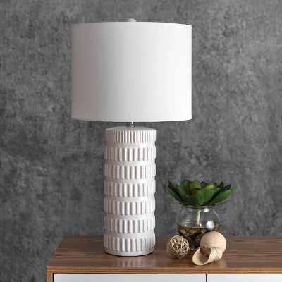 NuLOOM Franklin 25" Ceramic Table Lamp 2 NuLOOM Franklin 25" Ceramic Table Lamp - Image 2