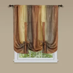 GoodGram Royal Ombre Crushed Semi Sheer Tie Up Single Window Curtain Shade -Home Furnishing Store GUEST 3eb45ee2 1de3 4b3a a5f1 e7dcb25b1571