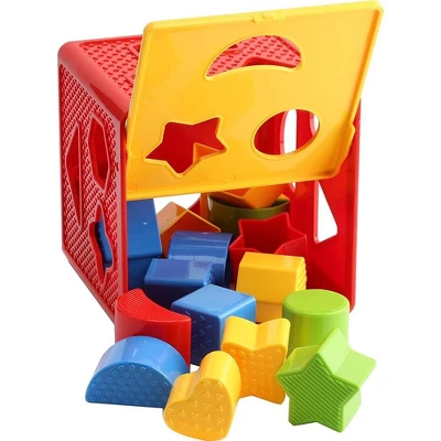 Baby Shape Sorter Toy Blocks - Childrens Blocks Includes 18 Shapes - Color Recognition Shape Toys With Colorful Sorter Cube Box - Play22Usa 5 Baby Shape Sorter Toy Blocks - Childrens Blocks Includes 18 Shapes - Color Recognition Shape Toys With Colorful Sorter Cube Box - Play22Usa - Image 5