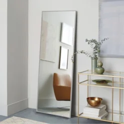 Kohana 64" X 21" Aluminum Alloy Framed Full Length Mirror Wall Mounted Leaning Against The Wall For Bedroom - The Pop Home