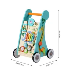 Teamson Kids Wooden Activity Walker Educational Play Musical Walk Toy PS-T0008 -Home Furnishing Store GUEST 40ffae16 306b 46a5 b8ef 12c54a118f9d