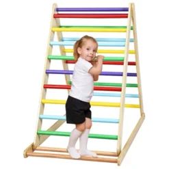 Costway Foldable Wooden Climbing Triangle Indoor Climber W/Ladder For Baby Toddler 15 Costway Foldable Wooden Climbing Triangle Indoor Climber W/Ladder For Baby Toddler -Home Furnishing Store GUEST 417cb870 b820 4f29 85d7 3437389ef5f3