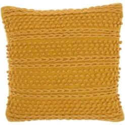 18"x18" Life Styles Woven Striped Square Throw Pillow - Mina Victory -Home Furnishing Store GUEST 42ff1b93 ccba 4bce 83e9 5d237e094a4a