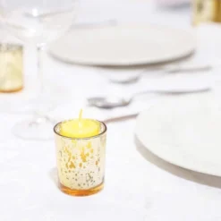 Juvale Set Of 24 Round Decorative Mercury Glass Cylinder Votive Tealight Candle Holder, Gold 2.2"x2.2"x2.6" 7 Juvale Set Of 24 Round Decorative Mercury Glass Cylinder Votive Tealight Candle Holder, Gold 2.2"x2.2"x2.6" -Home Furnishing Store GUEST 435a6c25 1140 4a02 a386 93f2e5c27b3f