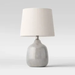 Assembled Ceramic Table Lamp Gray - Threshold™ 9 Assembled Ceramic Table Lamp Gray - Threshold™ -Home Furnishing Store GUEST 43f55026 adf3 4fce aed3 817994ff6d0e