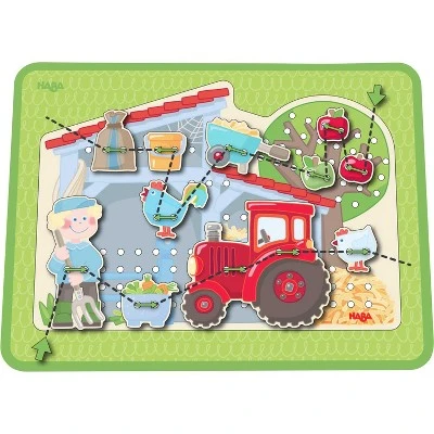 HABA The Farm Threading Game 3 HABA The Farm Threading Game - Image 3