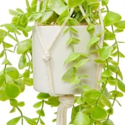 Juvale 2 Pack Hanging Artificial Faux Eucalyptus, Fake Plants With Ceramic Pots For Spring Home Decor, House Warming Gift, 31 In -Home Furnishing Store GUEST 4912a056 37b7 4ffd 9dc8 6b8ef680cc37