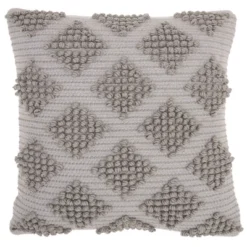 18"x18" Life Styles Woven Diamonds Square Throw Pillow - Mina Victory -Home Furnishing Store GUEST 49c85687 4ff5 4334 a099 40cd9f038d45