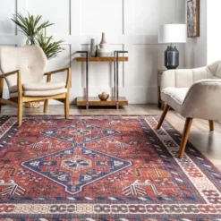 NuLOOM Stella Machine Washable Traditional Global Area Rug -Home Furnishing Store GUEST 4a53b24d f00c 4329 841a 851f8ea60b5d