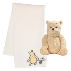 Lambs & Ivy Disney Baby Classic Winnie The Pooh Blanket & Plush Baby Gift Set -Home Furnishing Store GUEST 4a85f858 386b 425b b47b fdeedd2ba63a
