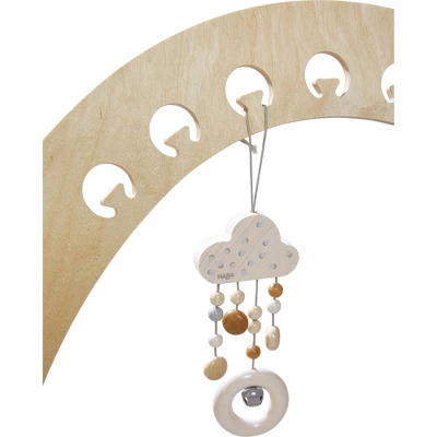 HABA Dots Play Gym - Space Saving Natural Wooden Arch For Dangling Elements 2 HABA Dots Play Gym - Space Saving Natural Wooden Arch For Dangling Elements - Image 2