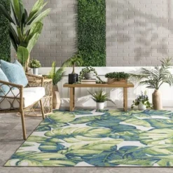 NuLOOM Lisa Floral Indoor/Outdoor Area Rug -Home Furnishing Store GUEST 4e843c6d cbda 488e 82da 60daa9221a2b