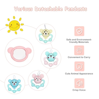 3 In 1 Baby And Toddler Learning Toys Fitness Music And Lights Fun Piano Activity Center Pink 7 3 In 1 Baby And Toddler Learning Toys Fitness Music And Lights Fun Piano Activity Center Pink - Image 7