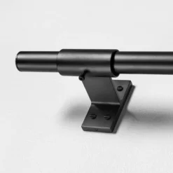 Steel Curtain Rod Matte Black - Hearth & Hand™ With Magnolia -Home Furnishing Store GUEST 50371ec3 6d96 46dd 84a0 9265d3342c16
