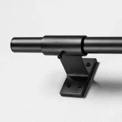 Steel Curtain Rod Matte Black - Hearth & Hand™ With Magnolia -Home Furnishing Store GUEST 516d66d5 ea02 445f b620 8fe825eac82e