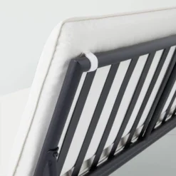 Cushioned Metal Outdoor Loveseat - Cream/Black - Hearth & Hand™ With Magnolia -Home Furnishing Store GUEST 559437a5 9b7e 430d 87fa d6f614a9cf57