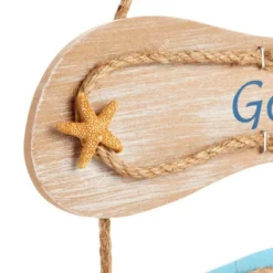 Juvale Wood Flip Flop Slippers Nautical Beach Hanging Wall Sign Home Decor, Good Vibes Only 9"x16" 12 Juvale Wood Flip Flop Slippers Nautical Beach Hanging Wall Sign Home Decor, Good Vibes Only 9"x16" -Home Furnishing Store GUEST 562be888 ce4c 46de a80d 407beaedf1e0
