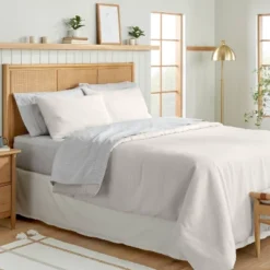 Tonal Stripe Comforter & Sham Set - Hearth & Hand™ With Magnolia 5 Tonal Stripe Comforter & Sham Set - Hearth & Hand™ With Magnolia -Home Furnishing Store GUEST 565e5f30 392b 44fb ae24 5602aafaf09c