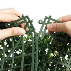 Yaheetech 20" X 20" Artificial Boxwood Hedge Panel Plastic Greenery Indoor & Outdoor -Home Furnishing Store GUEST 59d7108f f031 4a9e a392 db966b42717f