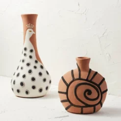 Spiral Shell Terracotta Vase Brown - Opalhouse™ Designed With Jungalow™ 5 Spiral Shell Terracotta Vase Brown - Opalhouse™ Designed With Jungalow™ -Home Furnishing Store GUEST 5c2b58ed 0b3f 454c 91fa 9f37f0275e13