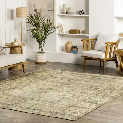 NuLOOM Chana Printed Framed Trellis Flatweave Area Rug 1 NuLOOM Chana Printed Framed Trellis Flatweave Area Rug