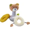 HABA Roly Poly Bear Soft Wobbling & Chiming Baby Toy