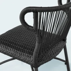 2pk Wicker Weave Outdoor Padded Dining Chair Set - Dark Gray - Hearth & Hand™ With Magnolia 8 2pk Wicker Weave Outdoor Padded Dining Chair Set - Dark Gray - Hearth & Hand™ With Magnolia -Home Furnishing Store GUEST 5f751f20 48ae 44e6 99f6 5db60accdf10