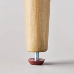 Boucle Upholstered Wood Ottoman - Hearth & Hand™ With Magnolia -Home Furnishing Store GUEST 61690fdc 5ac8 4a4c 958d caaad1ebfe58