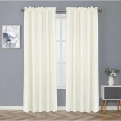 Kate Aurora Basic Drape Light Filtering Woven Jacquard Thermal Single Rod Pocket Window Curtain Panel 20 Kate Aurora Basic Drape Light Filtering Woven Jacquard Thermal Single Rod Pocket Window Curtain Panel -Home Furnishing Store GUEST 62daa3a3 660c 40f6 82b6 91328f401892