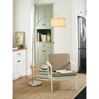 Arc Floor Lamp Silver - Project 62 3 Arc Floor Lamp Silver - Project 62 - Image 3