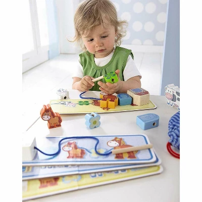 HABA On The Farm Threading Game 2 HABA On The Farm Threading Game - Image 2