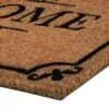 Kate Aurora Tan Colored Oxford Coir Bristled Outdoor All Season Welcome Mat - 18"x30"