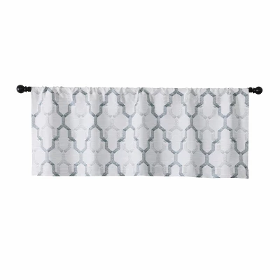 Kate Aurora Living Shabby Trellis Clover Rod Pocket Window Curtain Valances 5 Kate Aurora Living Shabby Trellis Clover Rod Pocket Window Curtain Valances - Image 5