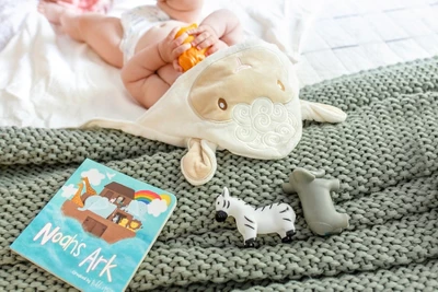 Tickle And Main Noahs Ark 5-Piece Baby Bath Toy Set 2 Tickle And Main Noahs Ark 5-Piece Baby Bath Toy Set - Image 2