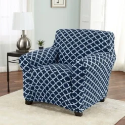 Great Bay Home Stretch Printed Washable Chair Slipcover -Home Furnishing Store GUEST 656ea9e5 6a5a 494f a86b 2db8ead282be