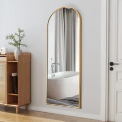 Malinda 64" X 21" Arched Free Standing Body Mirror, Metal Framed Full Length Wall Mirror, Large Floor Mirror - The Pop Home 13 Malinda 64" X 21" Arched Free Standing Body Mirror, Metal Framed Full Length Wall Mirror, Large Floor Mirror - The Pop Home -Home Furnishing Store GUEST 67c475e4 b5d8 4070 ae96 fa2dfcc17cc4