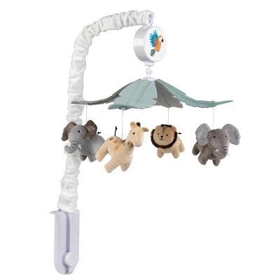 Lambs & Ivy Jungle Friends Musical Baby Crib Mobile Animals Soother Toy 4 Lambs & Ivy Jungle Friends Musical Baby Crib Mobile Animals Soother Toy - Image 4