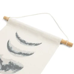 Okuna Outpost Bohemian Style Moon Phases Tapestry Hanging Wall Art For Home Decor, White, 12 X 49 In -Home Furnishing Store GUEST 690a3943 9ebd 427c b029 a264a4aac04b