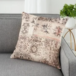 Persian Patchwork Throw Pillow Gray - Nicole Curtis 11 Persian Patchwork Throw Pillow Gray - Nicole Curtis -Home Furnishing Store GUEST 69c6107f 484f 4fa5 ae02 69e18a6b1110