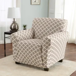 Great Bay Home Stretch Printed Washable Chair Slipcover -Home Furnishing Store GUEST 6b619559 f0f7 46a5 80f9 6133cfc3617e