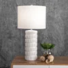 NuLOOM Franklin 25" Ceramic Table Lamp