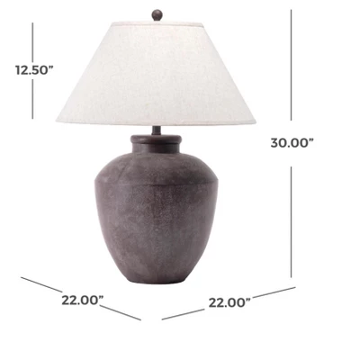 NuLOOM Lindos 30" Resin Table Lamp 4 NuLOOM Lindos 30" Resin Table Lamp - Image 4