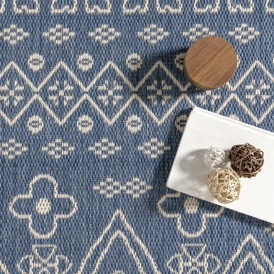 NuLOOM Kandace Bohemian Indoor And Outdoor Area Rug 5 NuLOOM Kandace Bohemian Indoor And Outdoor Area Rug - Image 5