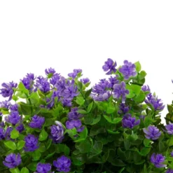 Bright Creations 6 Bundles Purple Artificial Flowers With 2 Cone Vases, Faux Fake Plant For Cemetery, Outdoor Decor (8.6 X 13 In) -Home Furnishing Store GUEST 6d3bc32e 0361 4098 bed0 251a3c743b2e