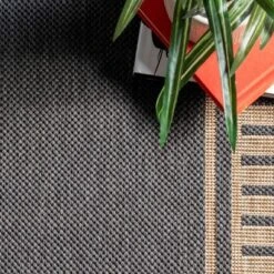 NuLOOM Asha Simple Border Indoor/Outdoor Area Rug -Home Furnishing Store GUEST 705e9914 4b50 4b48 bf3e 6fe27f9ae896