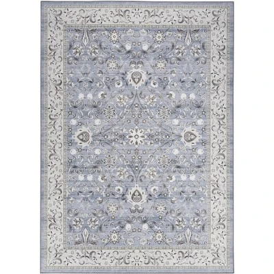 Nourison Vintage Home Floral Persian Flatweave Indoor Area Rug 6 Nourison Vintage Home Floral Persian Flatweave Indoor Area Rug - Image 6