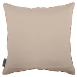 18"x18" Indoor Matisse Square Throw Pillow Yellow - Pillow Perfect